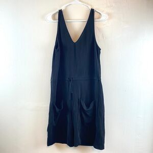 & other stories Black Sleeveless Romper Casual Layer Comfy Size 8